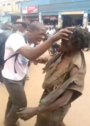 Pastor attempts to heal a mad man in public