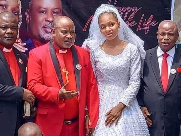 Udofia and his new wife