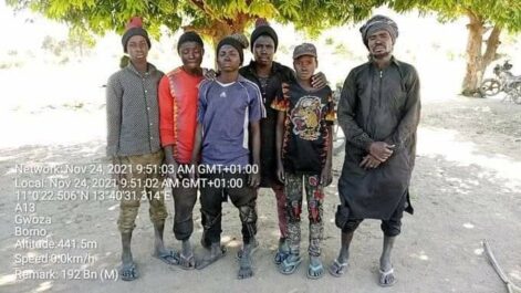 The Boko Haram terrorists