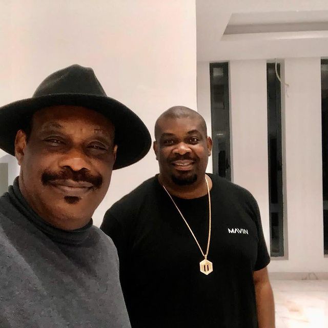Don Jazzy and his father