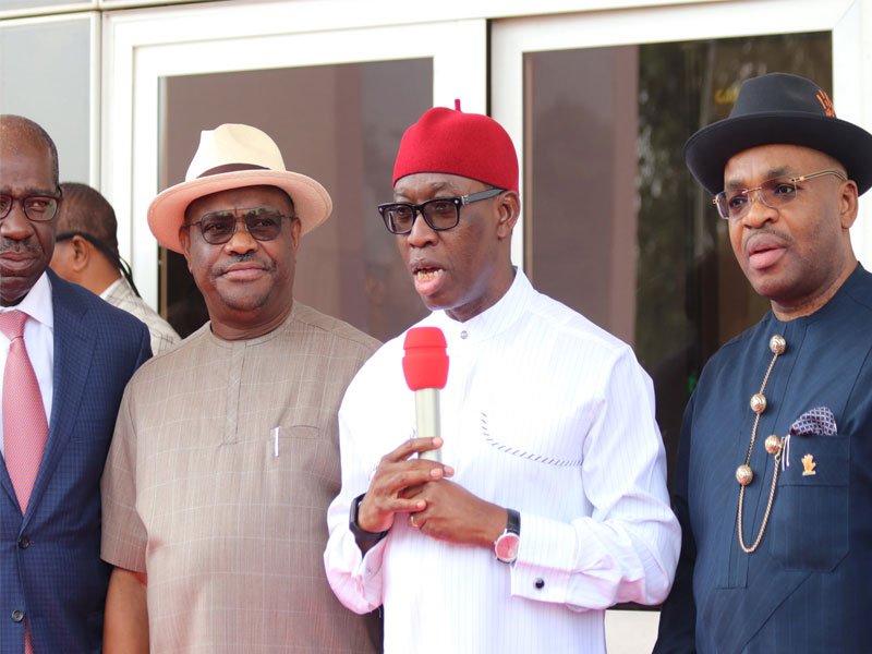 South South Governors Set to Launch Regional Security Outfit