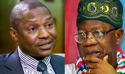 Malami and Lai Mohammed