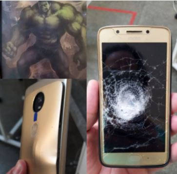 The phone that saved the man's life