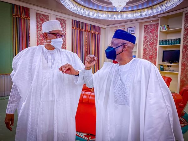 President Buhari and Bakare