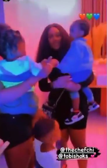 Chioma and son, Ifeanyi