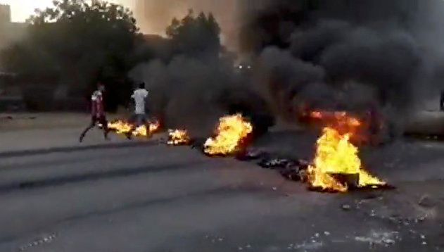 Protests over coup in Sudan (Reuters)