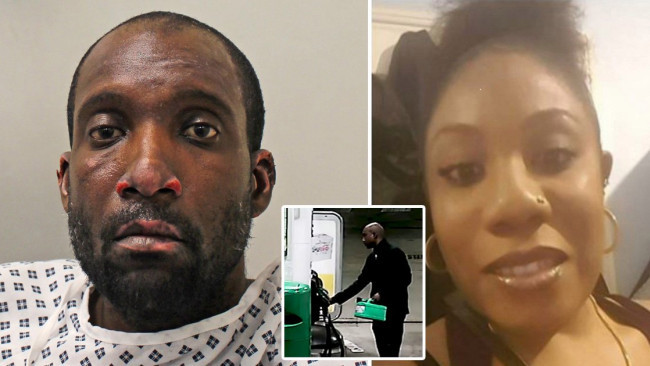 The man killed his wife by burning her alive