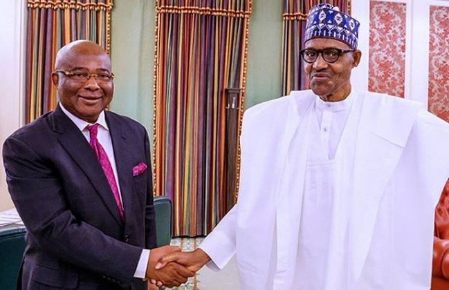 Uzodinma and Muhammadu Buhari