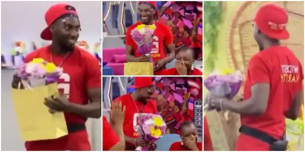 Jaypaul gives Saskay flowers as sign of his love