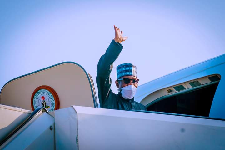 Buhari leaves for New York