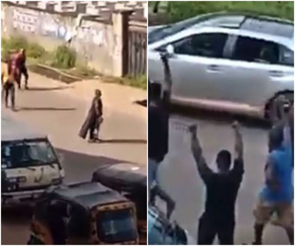 The unknown gunmen hailed in Anambra
