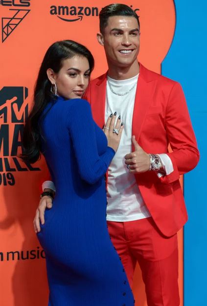 Ronaldo and Georgina