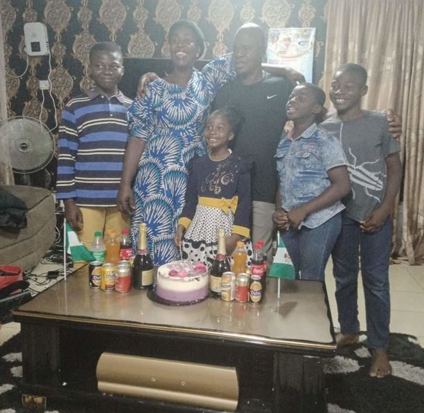 Late Osinachi and family
