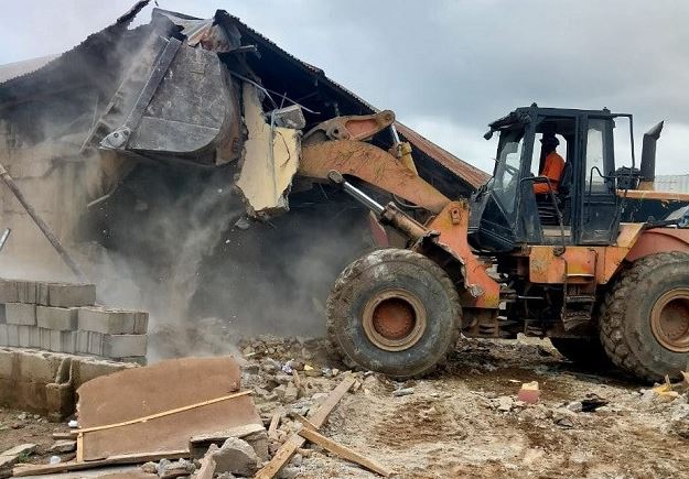 demolish