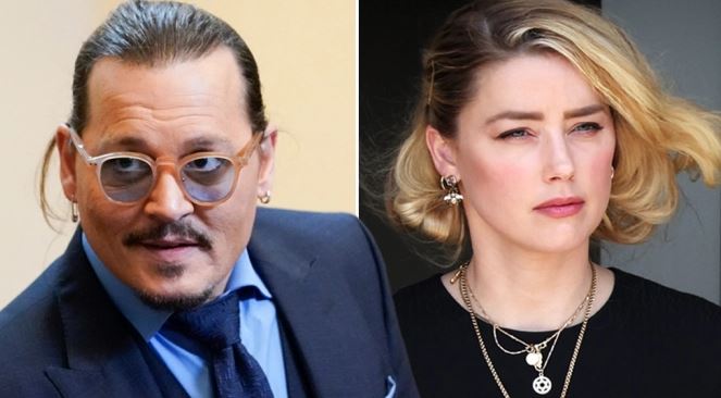 Johnny Depp and Amber Heard