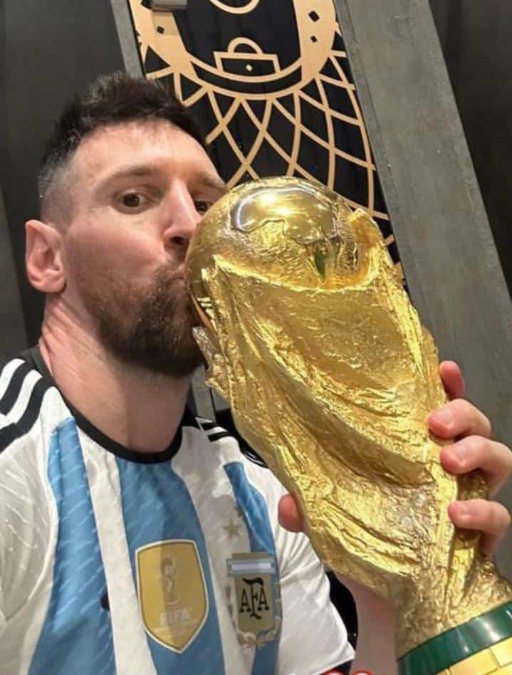 Messi W’Cup Photos Instagram MostLiked Post
