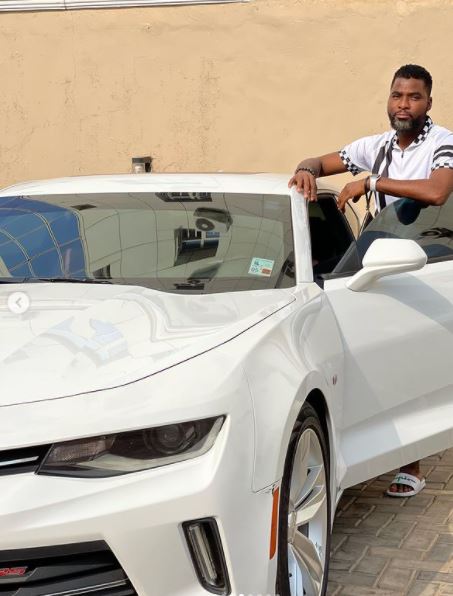 Nollywood Actor, Ibrahim Chatta Buys Expensive Car to Celebrate New Year (Photos)