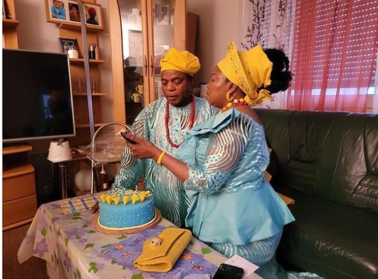 61-year-old Nigerian Woman Marries Lover In Germany (Photo)