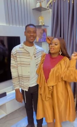 Actor Lateef Adedimeji And Wife, Mo Bimpe Clebrate One Month Wedding Anniversary (Video)