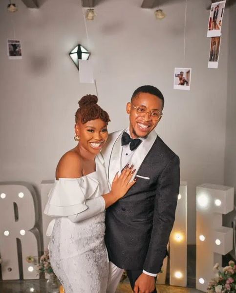 Solomon Buchi and fiancee