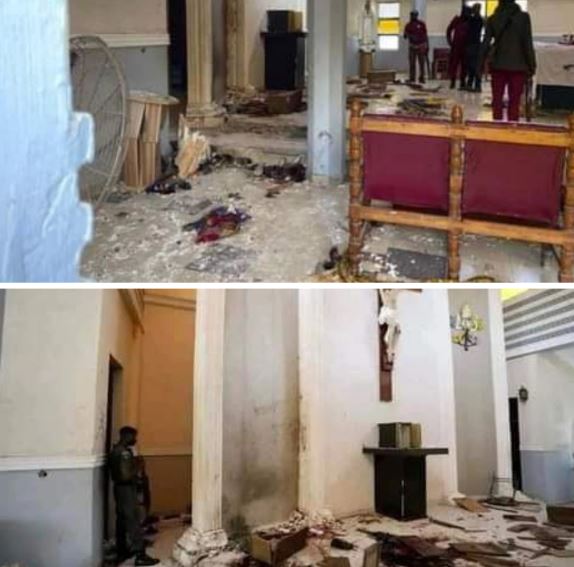 church attack