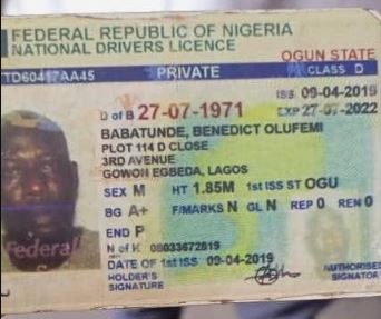 license