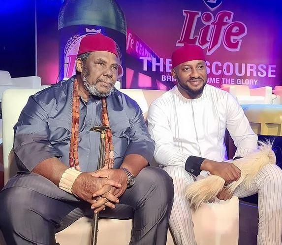 Pete and Yul Edochie