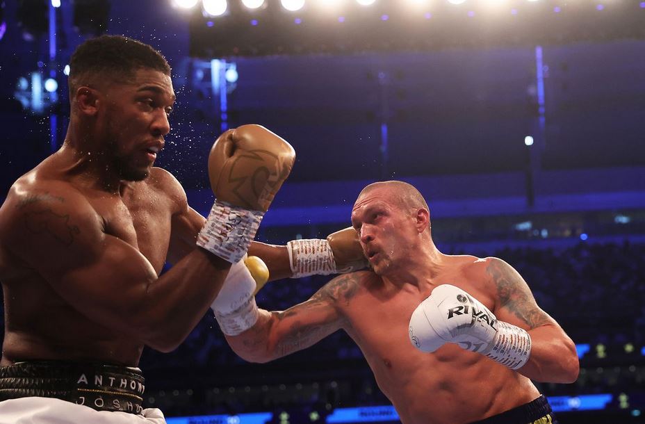 Anthony Joshua and Usyk