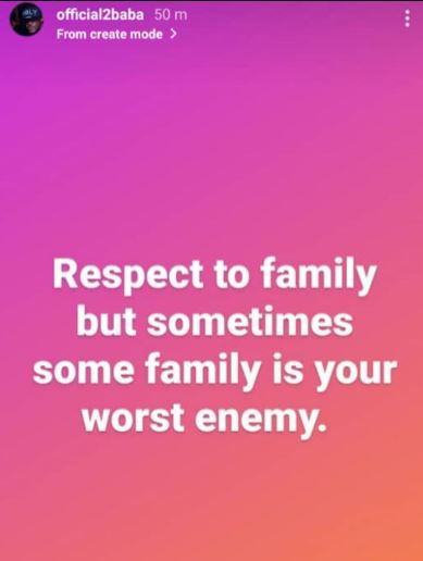 post  Sometimes Family Is Your Worst Enemy – Tuface Reacts After His Wife, Annie Idibia Was Called Out By Her Elder Brother « CmaTrends resp1