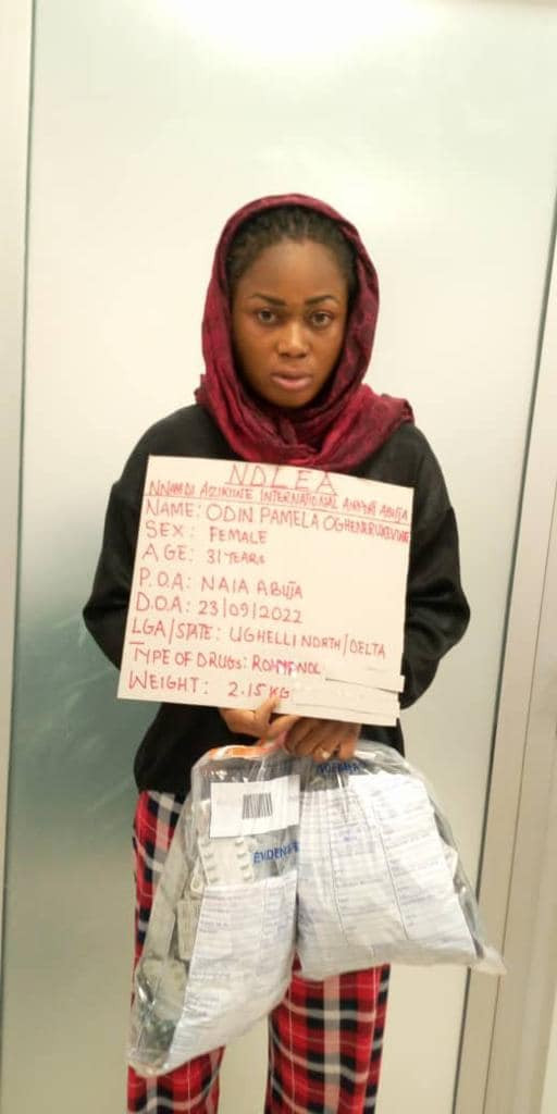 NDLEA Arrests Turkey-Bound Businesswoman With Drug Concealed Inside Foodstuff At Abuja Airport