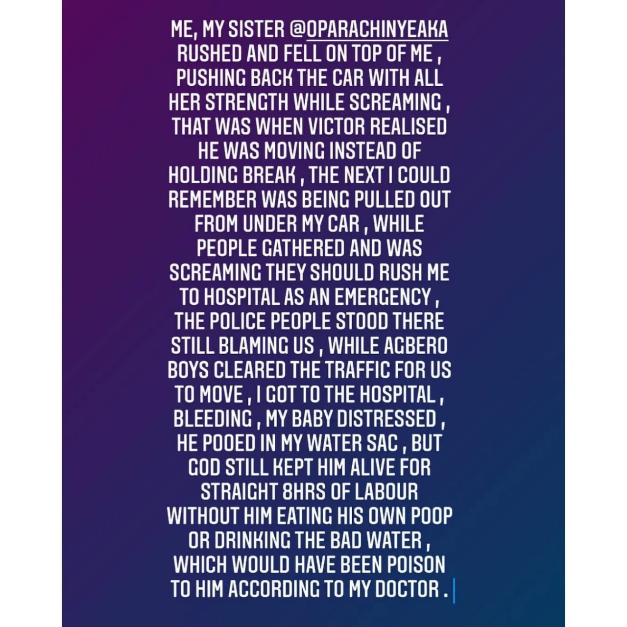 Actress, Amarachi Igidimbah Recounts How She Almost Died While Being Rushed To The Hospital To Give Birth 2 Actress, Amarachi Igidimbah Recounts How She Almost Died While Being Rushed To The Hospital To Give Birth