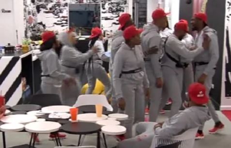 BBNaija: Commotion As Deji And Groovy Nearly Trade Blows (Video)