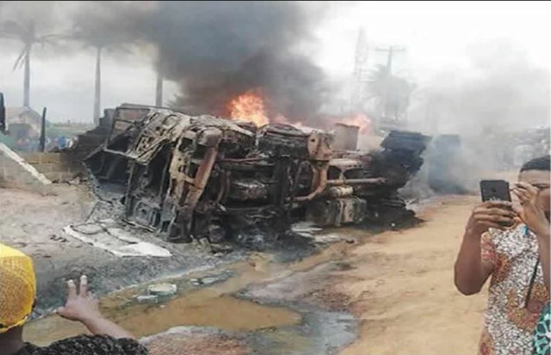 Tanker explosion 
