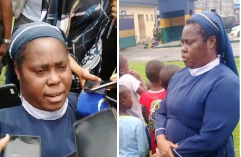 I Buy Them For N50k And N100k Each - Fake Rev. Sister Arrested With 15 Kidnapped Children In Rivers Speaks