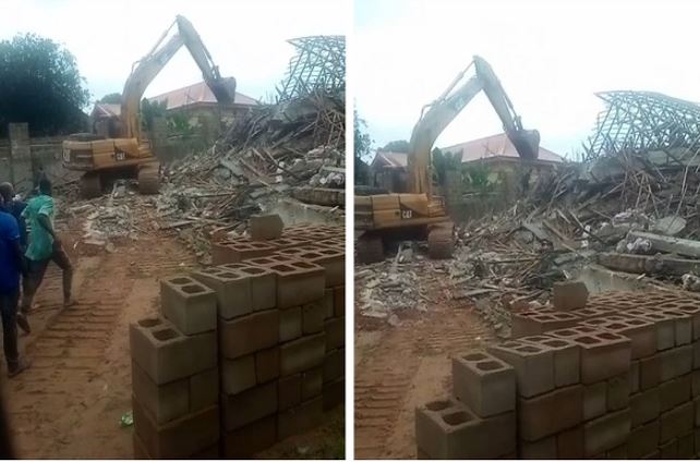 Anambra building collapse 
