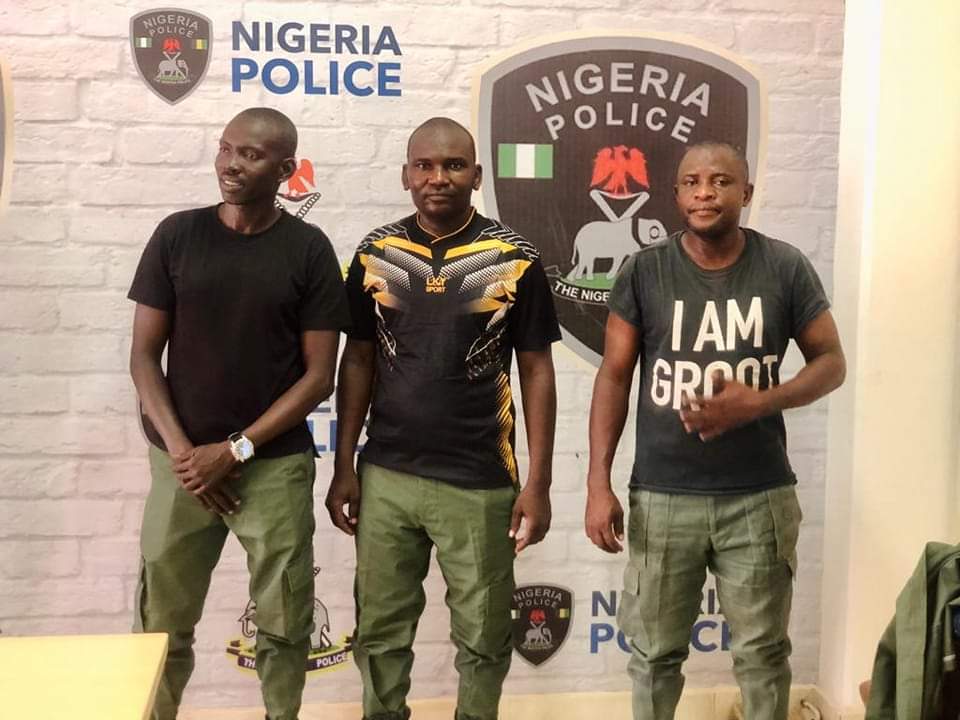Kano police officers