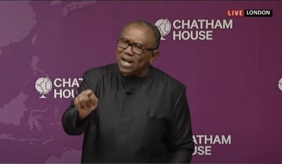Labour Party Presidential Candidate, Obi’s Speech At Chatham House (Full Text/Video)