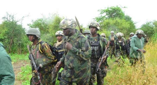 Nigerian soldiers