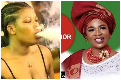 Alleged Photo Of Lagos LP Deputy Governorship Candidate Smoking Is False