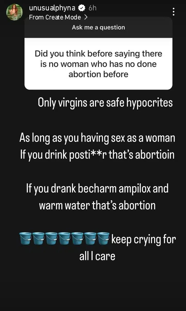 phyna abortion