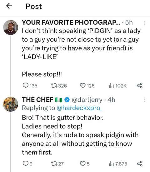 post