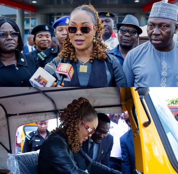 Shallow Level Of Thinking - Nigerians Drag Women Affairs Minister For Giving  Out Tricycles And Sewing Machines For Women Empowerment Programme