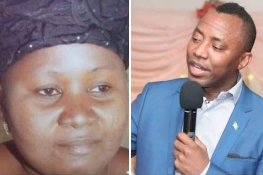 Sowore and woman