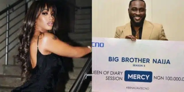 Mercy Eke Gets N100k Cash For Winning 'Queen of Diary Session