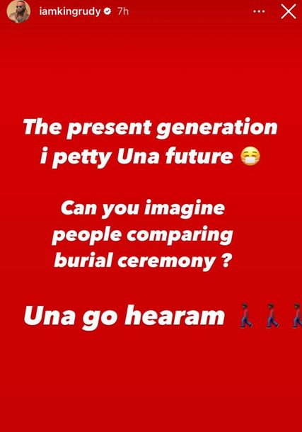 Burial ceremony 