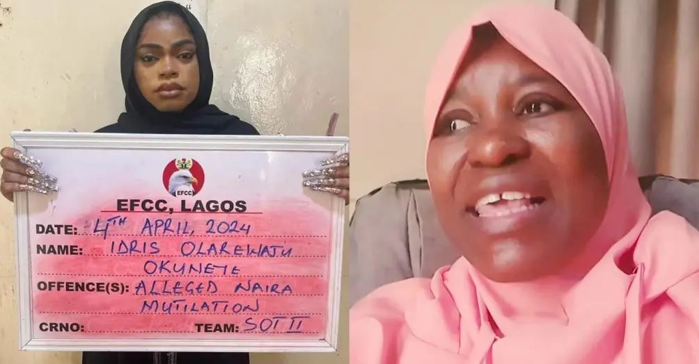 Bobrisky and Aisha Yesufu