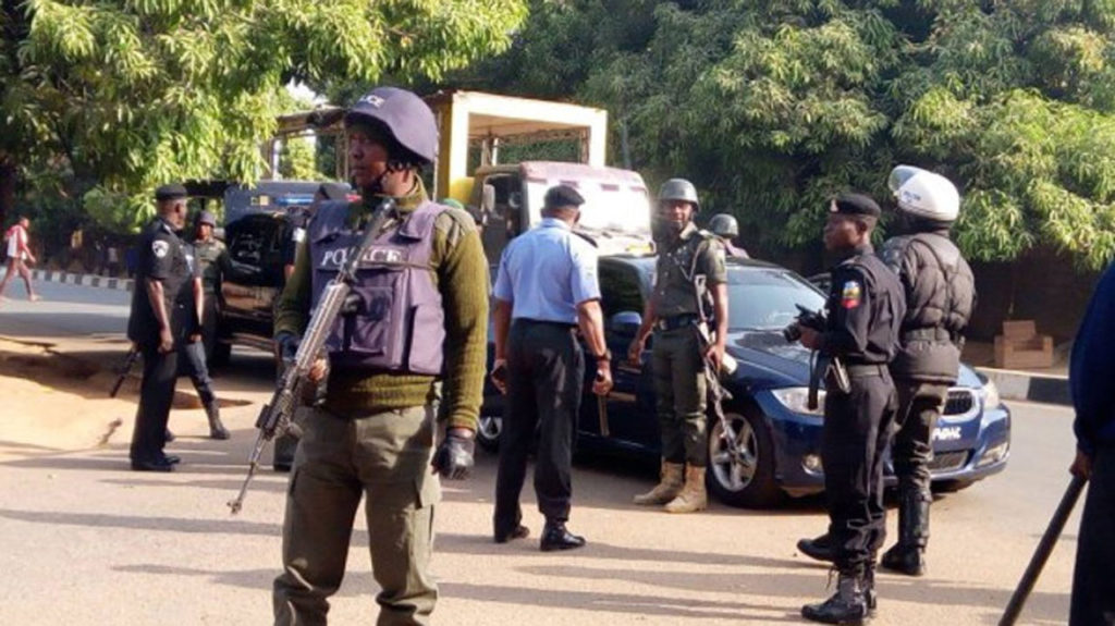 Slain Nigerian Policemen
