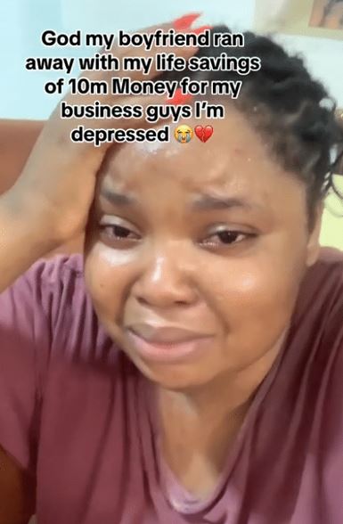 Nigerian Weeps Profusely As Boyfriend Disappears With Her N10 million For Business (Video)