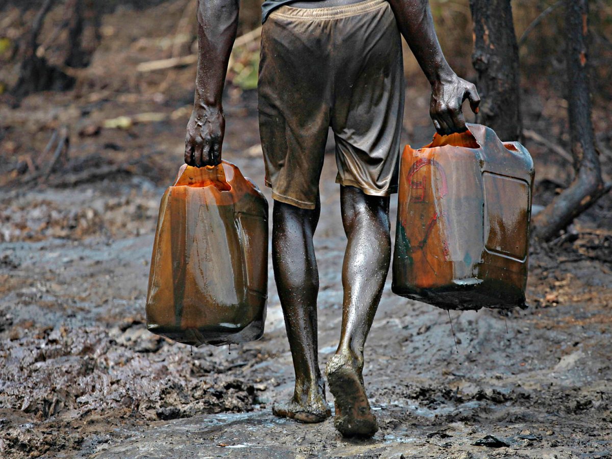 Oil theft