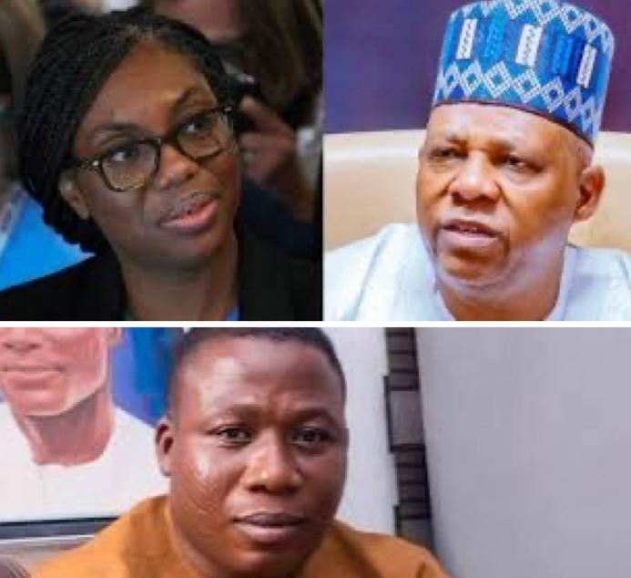 Sunday Igboho,Kemi Badenoch, Kashim Shettima